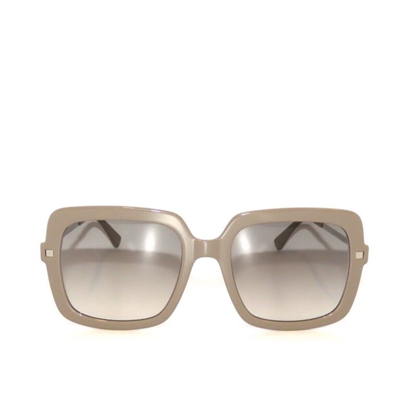 Mykita* Bernhard Willhelm* Hesta C848 Brown Silver Gray Sunglasses main image 4